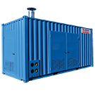 1500 kW Caldaia in Container
