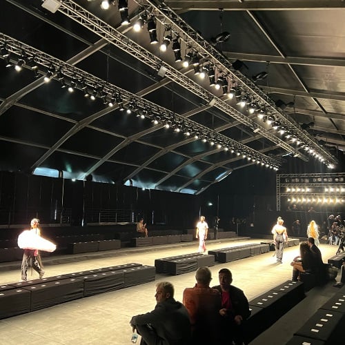 Sei condizionatori HPAC al lavoro per la Milano Fashion Week