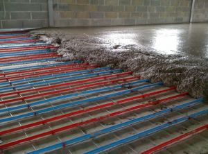 massetto-riscaldamento-pavimento Scaldamassetti elettrici per un complesso sportivo in costruzione