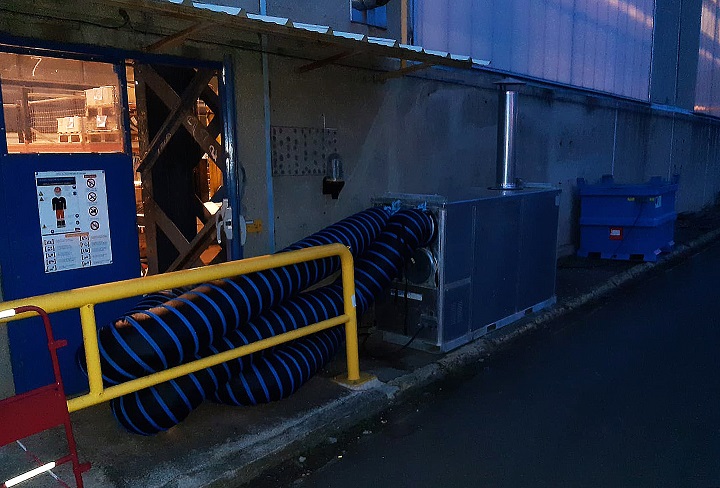 officina-ferroviaria-2 Riscaldamento temporaneo ad alta potenza per un’officina ferroviaria