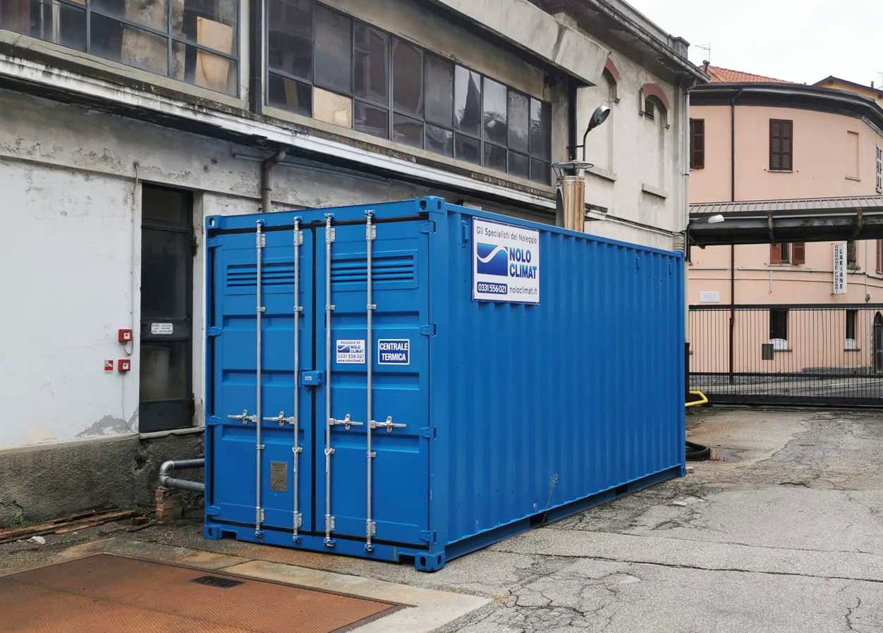 Nolo Climat assiste un ospedale lombardo con il noleggio di due centrali termiche