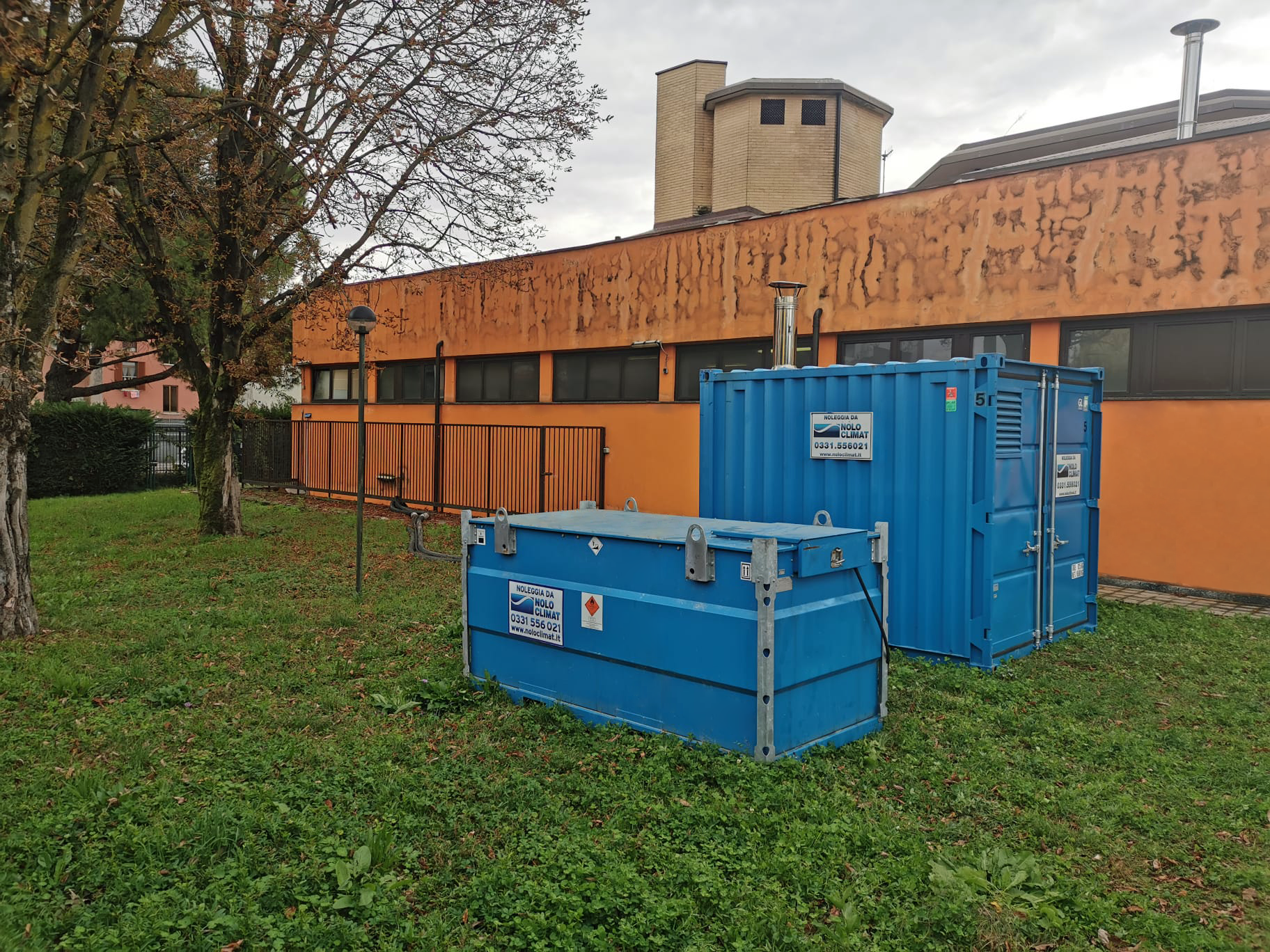 Centrale termica Nolo Climat scalda una scuola milanese