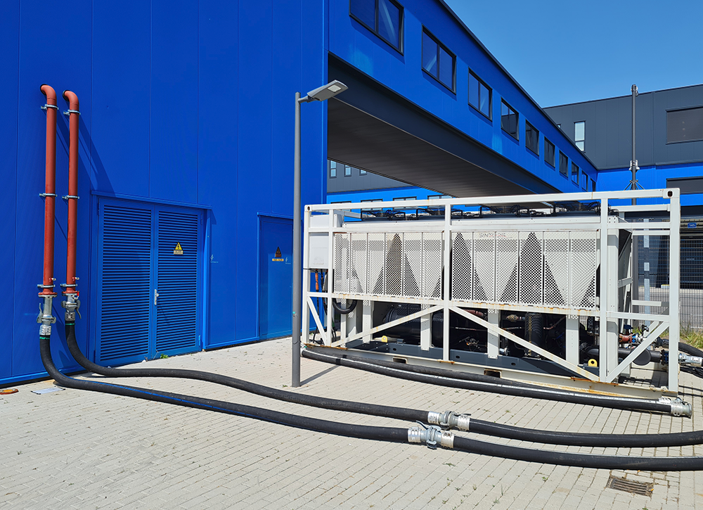 Processi di raffreddamento: noleggio chiller per un grande stabilimento agroalimentare