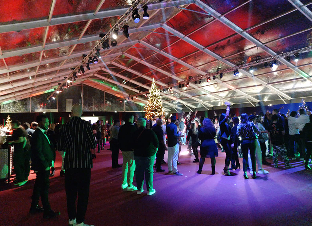 Nolo Climat scalda il party di Natale di una prestigiosa casa di moda