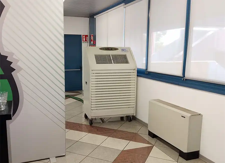 Condizionatori PAC 60 presenti al calcio d’inizio della Serie A