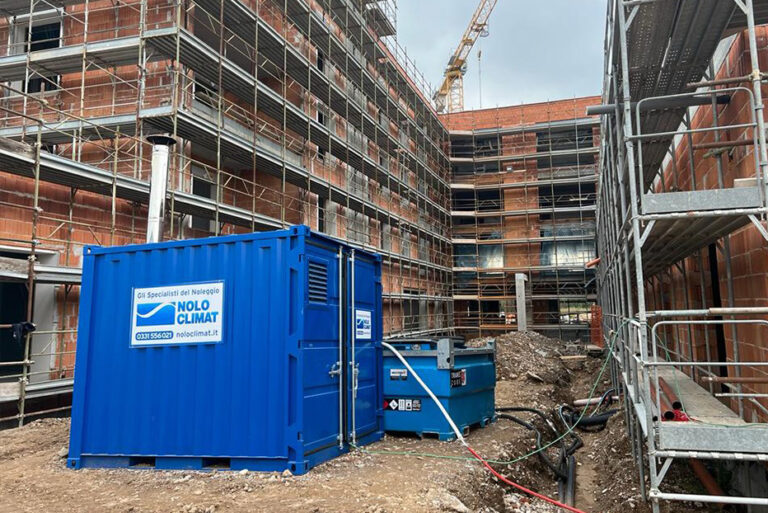 Noleggio caldaie per cantieri