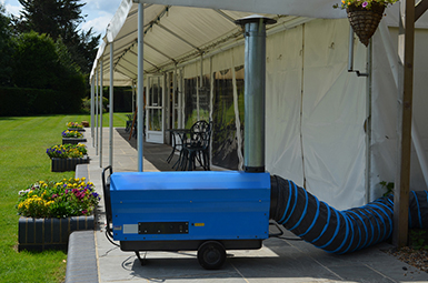 Riscaldamento per Eventi e fiere