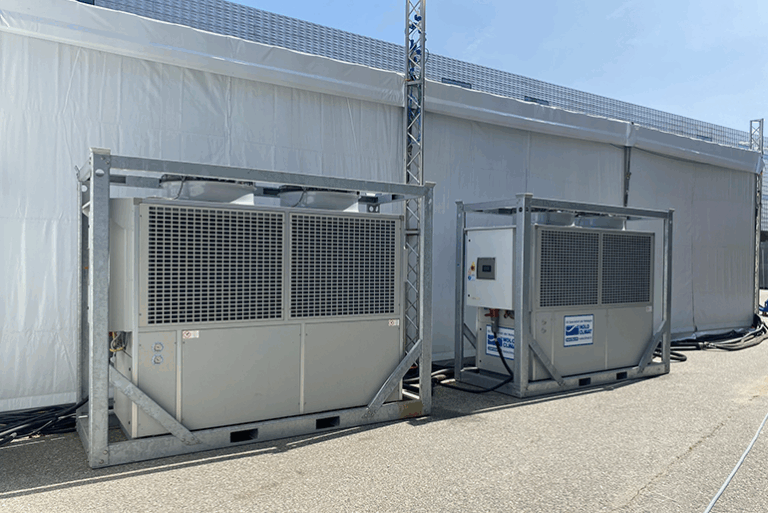 Chiller per eventi e fiere