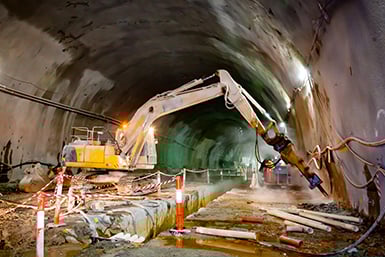 Ventilatori per gallerie, tunnel e demolizioni - Nolo Climat
