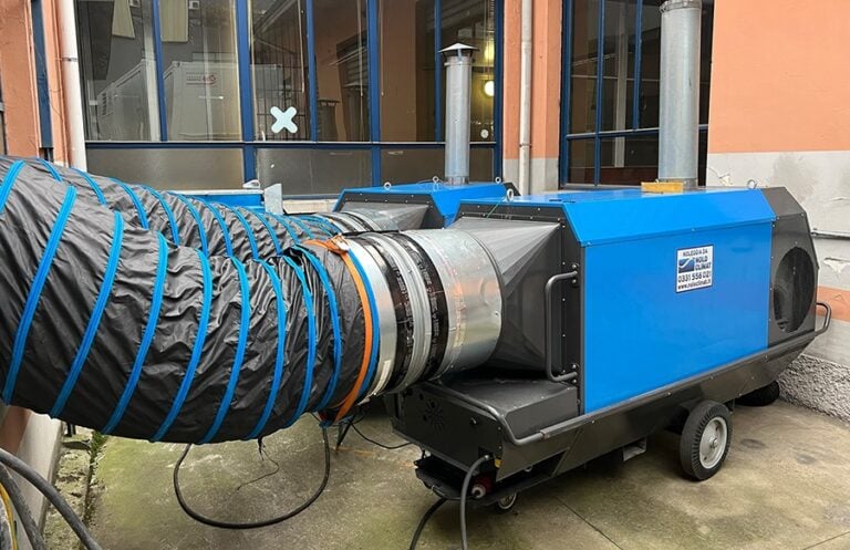 Riscaldamento per sfilate ed eventi moda