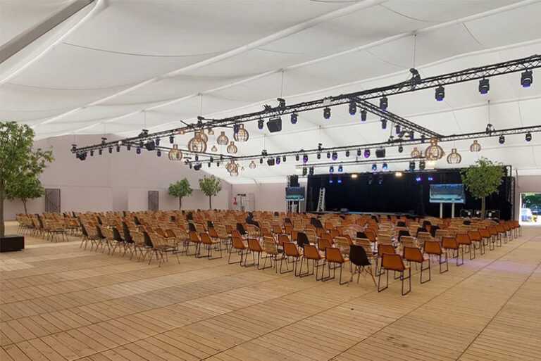 Chiller per tendostrutture