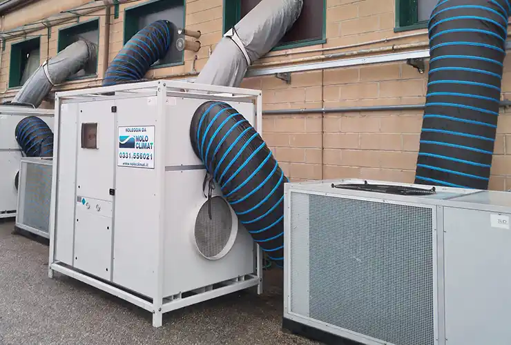 Noleggio refrigeratori, noleggio chiller - Nolo Climat