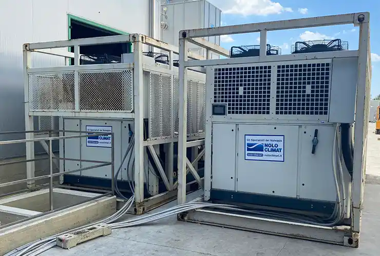 Noleggio refrigeratori, noleggio chiller - Nolo Climat