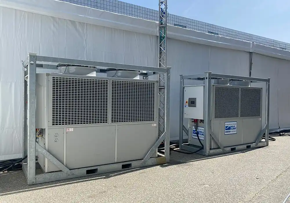 Chiller vs condizionatore a noleggio differenza chiller e condizionatore raffreddamento industriale